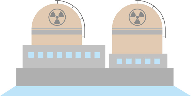 原子力発電のイメージ