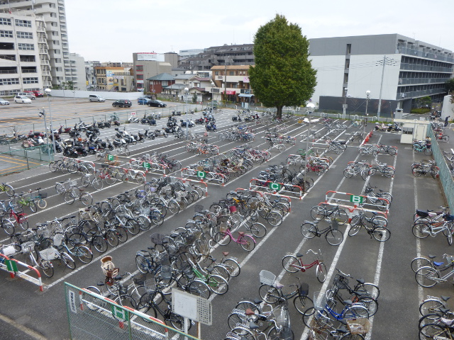 ｊｒ津田沼駅の駐輪場 ふくろう不動産
